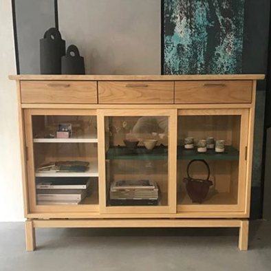 Madia | credenza in massello di legno piallato a mano